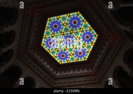 L'interno dell'Sarajevo municipio della città nella parte vecchia di Sarajevo, Bosnia ed Erzegovina Foto Stock