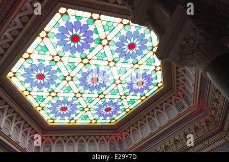 L'interno dell'Sarajevo municipio della città nella parte vecchia di Sarajevo, Bosnia ed Erzegovina Foto Stock