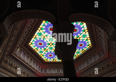 L'interno dell'Sarajevo municipio della città nella parte vecchia di Sarajevo, Bosnia ed Erzegovina Foto Stock