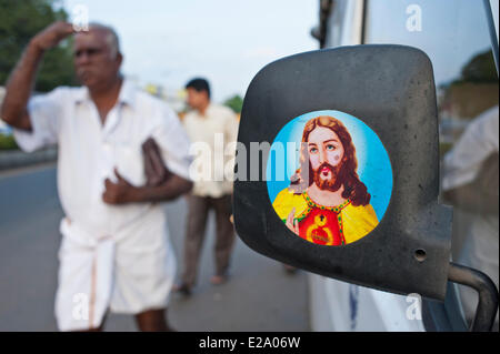 India, Tamil Nadu, Chennai (Madras), molti tamil sono cristiane Foto Stock