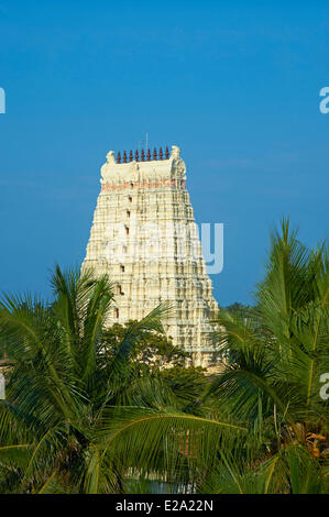 India, Tamil Nadu, Rameswaram, Ramanatha Swami Temple Foto Stock