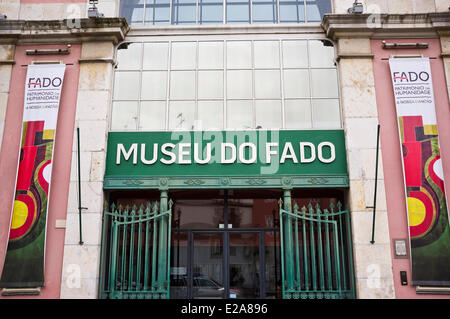 Il Portogallo, Lisbona, quartiere di Alfama, Museo del Fado Foto Stock