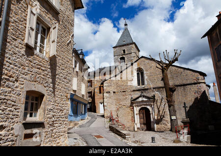 Francia, Aveyron, Causses e Cévennes, Mediterraneo agro pastorale del paesaggio culturale, sono classificati come patrimonio mondiale da Foto Stock
