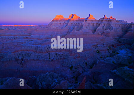 Stati Uniti, South Dakota, Parco nazionale Badlands Foto Stock