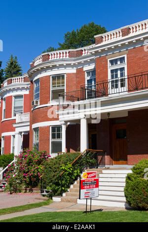 Canada, Provincia di Quebec, Montreal Westmount, illustrazione real estate Foto Stock