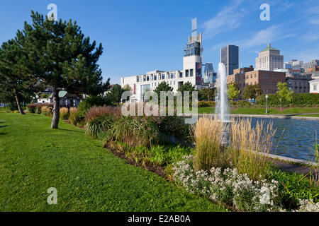 Canada, Provincia di Quebec, Montreal Vecchia Montreal, Porto Vecchio, il Museo di Archeologia e Storia Pointe a Calliere Foto Stock