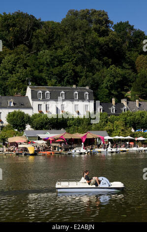 Francia, Oise, Pierrefonds, nella foresta di Compiegne Foto Stock