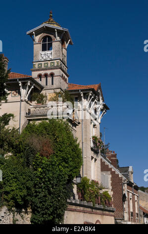 Francia, Oise, Pierrefonds, nella foresta di Compiegne Foto Stock