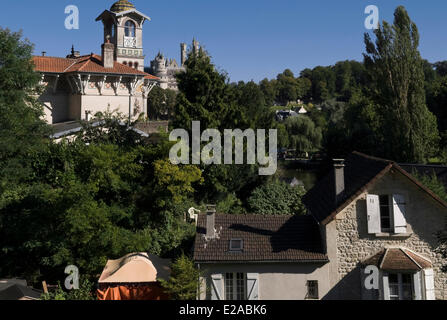 Francia, Oise, Pierrefonds, nella foresta di Compiegne Foto Stock