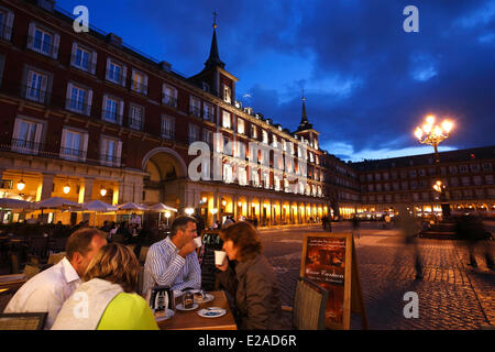 Spagna, Madrid, Plaza Mayor Foto Stock