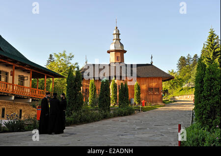 La Romania, Bukovina Regione, Neamt monasteri, Sihla Hermitage Foto Stock