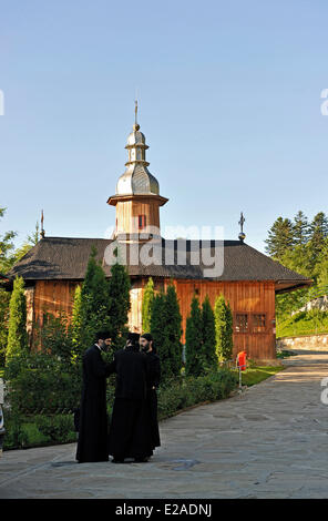 La Romania, Bukovina Regione, Neamt monasteri, Sihla Hermitage Foto Stock