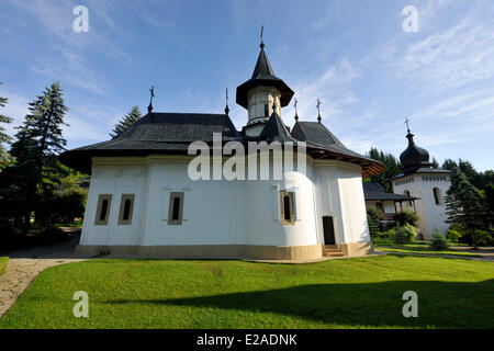 La Romania, Bukovina Regione, Neamt monasteri, Sihastria monastero Foto Stock