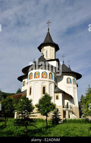 La Romania, Bukovina Regione, Neamt monasteri, Sihastria monastero Foto Stock