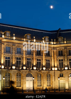 Francia, Gironde, caratteristica : Le Grand Bordeaux et le Bassin d'Arcachon, Bordeaux, zona elencata come patrimonio mondiale dall' UNESCO, luogo Foto Stock