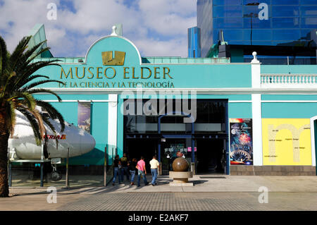 Spagna isole canarie Gran Canaria, Las Palmas de Gran Canaria, Ingresso del Museo Elder della Scienza e della tecnologia Foto Stock