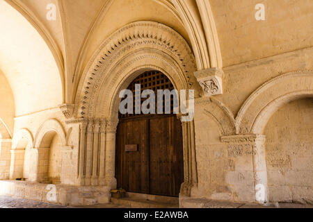 Francia, Charente Maritime, Pons, Ospedale dei Pellegrini sulla via di San Giacomo, elencato come patrimonio mondiale dall' UNESCO Foto Stock