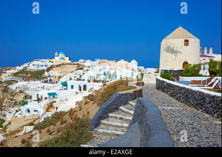 Grecia CICLADI, isola di Santorini, Oia Foto Stock