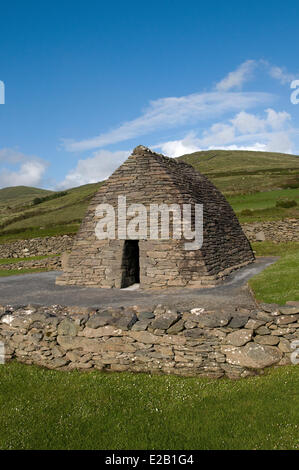 L'Irlanda, nella contea di Kerry, la penisola di Dingle e oratorio Gallarus 9-12secolo Foto Stock