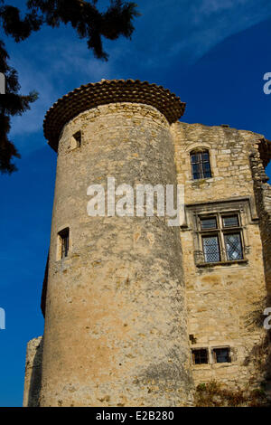 Francia, Drome, Drome Provencale, Le poeta Laval, denominata Les Plus Beaux Villages de France (i più bei villaggi di Foto Stock