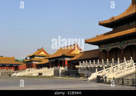 Cina, Pechino, Città Proibita, classificato come patrimonio mondiale dall' UNESCO Foto Stock