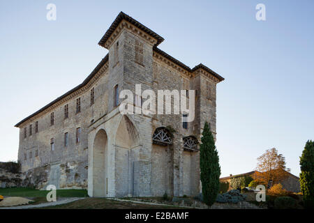 Francia, Gers, Lavardens, denominata Les Plus Beaux Villages de France (i più bei villaggi di Francia) Foto Stock