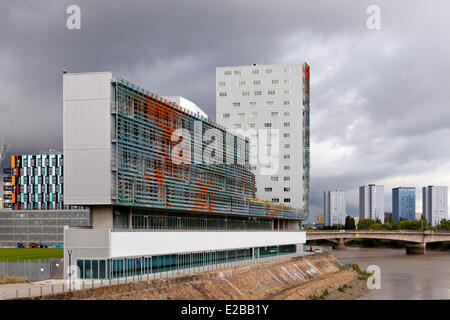 Francia, Loire Atlantique, Nantes, capitale verde europea 2013, Istituto di Studi Avanzati vicino allo Stade Marcel Saupin Foto Stock