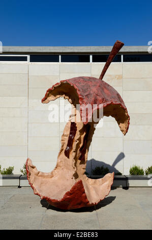 Israele, Gerusalemme, Guivat Ram trimestre, Museo di Israele, la scultura di un gigante di apple core Foto Stock