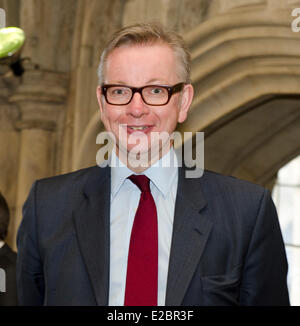 Londra, Regno Unito. Il 18 giugno, 2014. Michael Gove istruzione Segretario alla Margaret Thatcher conferenza sulla libertà 18 giugno 2014 Guildhall London UK Credit: Prixnews/Alamy Live News Foto Stock