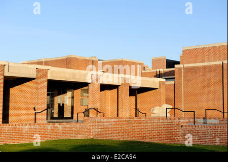 Francia, Nord, Villeneuve d'Ascq, LAM (Lille Métropole Museo di arte moderna, arte contemporanea e arte brut), entrata al museo Foto Stock