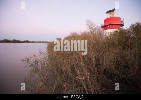 Francia, Loire Atlantique, Bouee, Villa Cheminee di Tatzu Nishi, Alloggi insoliti Foto Stock