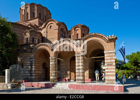 La Grecia e la Macedonia, Salonicco, chiesa bizantina del Profeta Elia (Profitis Ilias) Foto Stock