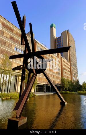 Germania, Berlino, Potsdamer Platz, Marlene Dietrich Platz, tra Potsdamer Platz e il Kulturforum Foto Stock