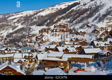 Francia, Savoie Maurienne, Valloire Foto Stock