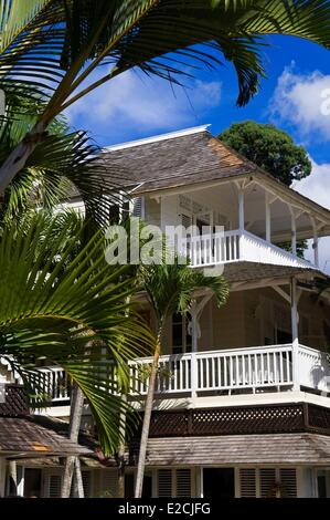 Giamaica, West Indies, Blue Mountains, casa e studio di Chris Blackwell productor rinnovare in Strawberry Hill Hotel Foto Stock