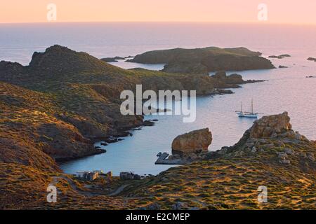 Algeria Habibas barca isole Foto Stock