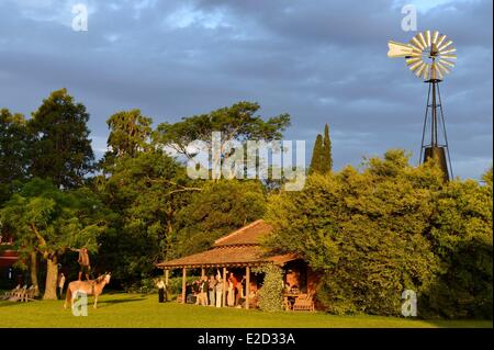 Argentina Buenos Aires Provincia San Antonio de Areco estancia La Bamba de Areco Foto Stock