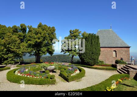 Francia Bas Rhin Monte Sainte Odile Sainte Odile convento la Cappella degli Angeli Foto Stock