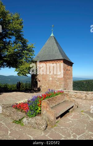 Francia Bas Rhin Monte Sainte Odile Sainte Odile convento la Cappella degli Angeli Foto Stock