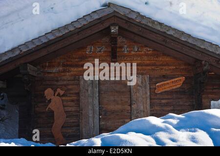 Svizzera Canton Vaud Ormont Dessus Les Diablerets Foto Stock