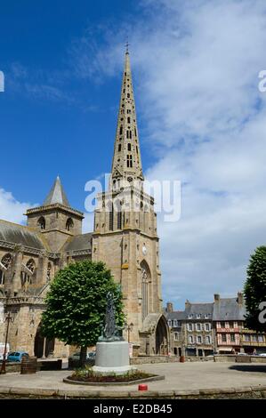 Francia, Cotes d'Armor, Treguier, Saint Tugdual cattedrale Foto Stock