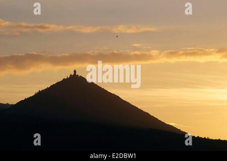 Francia Bas Rhin Orschwiller Haut Koenigsbourg castle Foto Stock