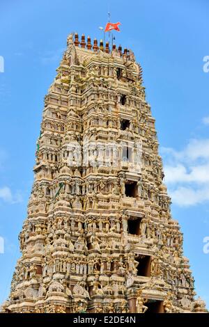 Sri Lanka Provincia centrale quartiere di Matale Matale Indian Tempio Sri Muthumariamman Thevasthanam Foto Stock