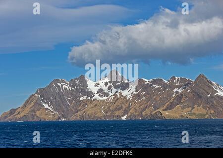 Antartico, Isola Georgia del Sud, Stromness zona porto Foto Stock