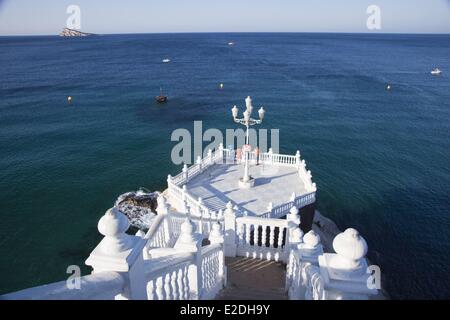 Spagna, Valencia comunità, Costa Blanca, Benidorm, Balcon del Mediterraneo Foto Stock