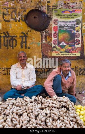 India Rajasthan, Shekhawati, Nawalgarh, mercato Foto Stock