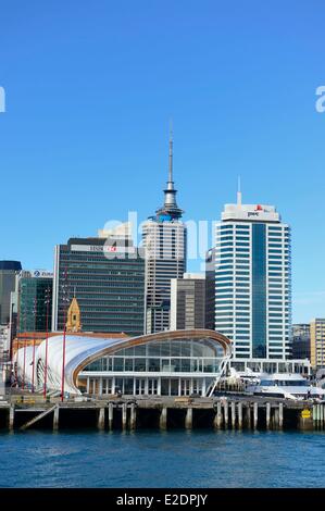 Nuova Zelanda Isola del nord Auckland il Cloud è una struttura temporanea sul bordo occidentale del Queens Wharf ; fu eretta per Foto Stock