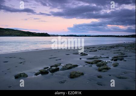 Nuova Zelanda Isola del nord regione di Waikato Raglan Te Kopua Beach Foto Stock