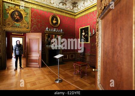 Germania Berlino quartiere berlinese di Charlottenburg e gli interni del castello di Charlottenburg castle Foto Stock