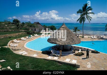 Tanzania arcipelago di Zanzibar east coast Pingwe Karafuu Village Foto Stock